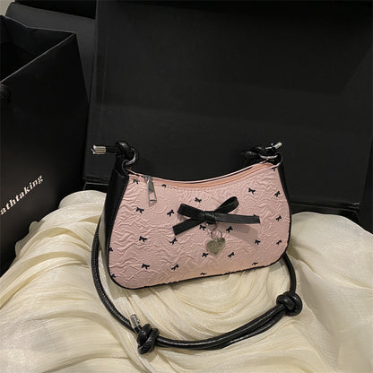 Charming Bow Embellished Handbag Acalora