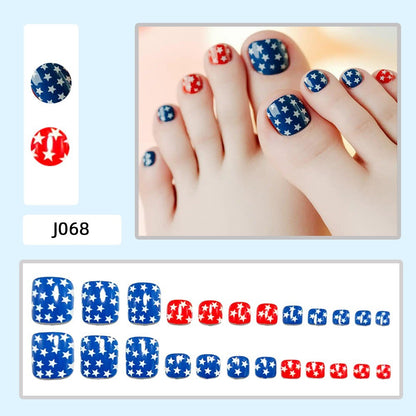Artificial nails for elegant foot care Acalora