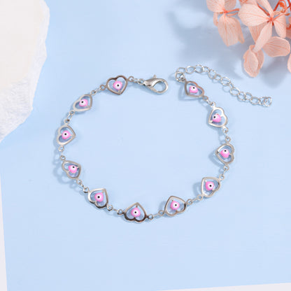 Heart-Shaped Beaded Bracelet Acalora