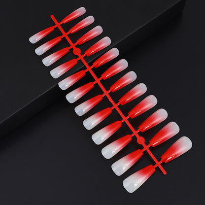 Artificial nails in elegant ombre design Acalora
