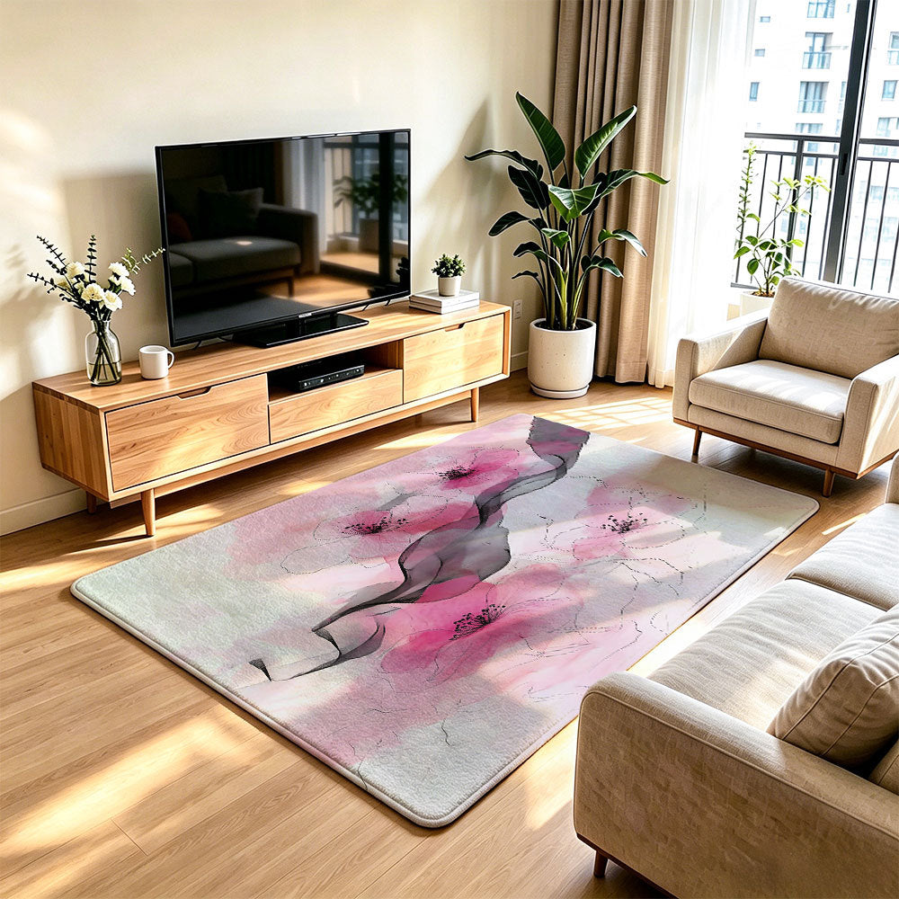 Unisex Artistic Lion Print Area Rug