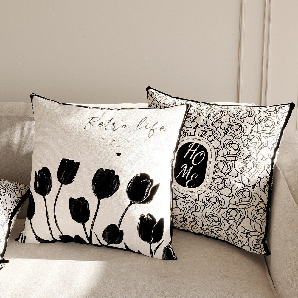 Decorative Graphic Cushion Cover