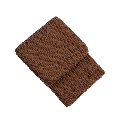 Unisex Cozy Knitted Throw Blanket