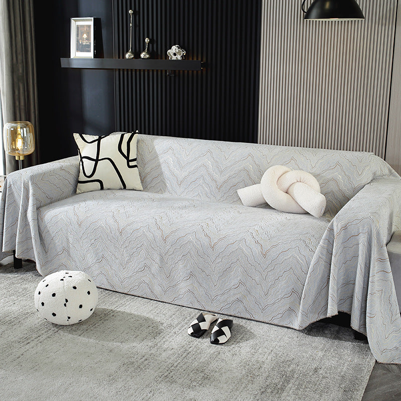 Elegant Textured Sofa Cover