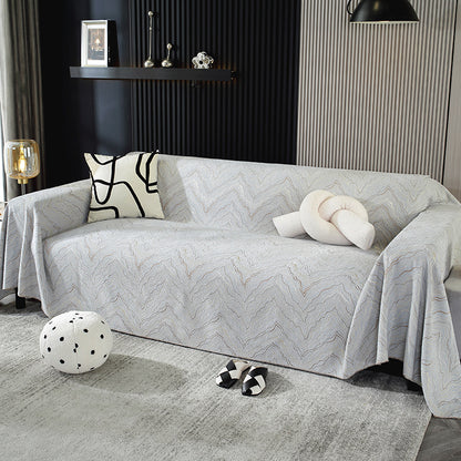 Elegant Textured Sofa Cover