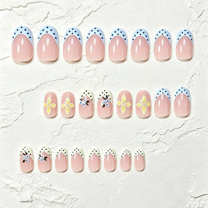 Decorative Floral Nail Art Tips Acalora