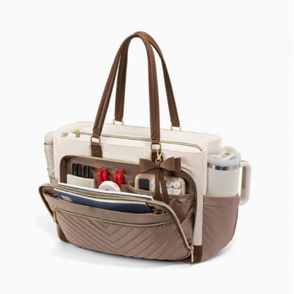 Multi-Functional Quilted Tote Bag Acalora