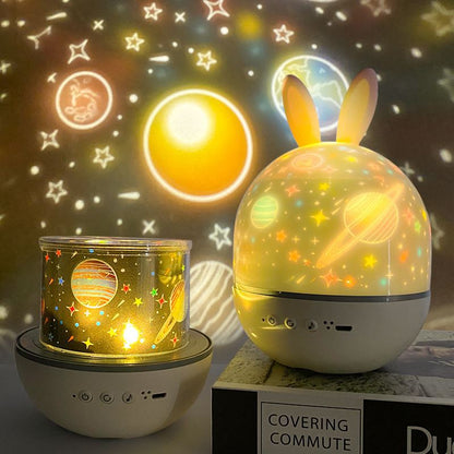 Skanto | Magical Kids' Room Lamp with Star Effect