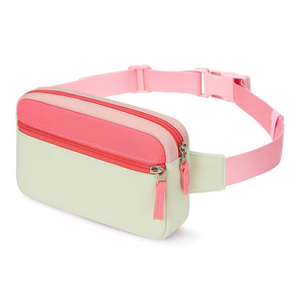 Unisex fashionable waist bag with multiple compartments Bowlift
