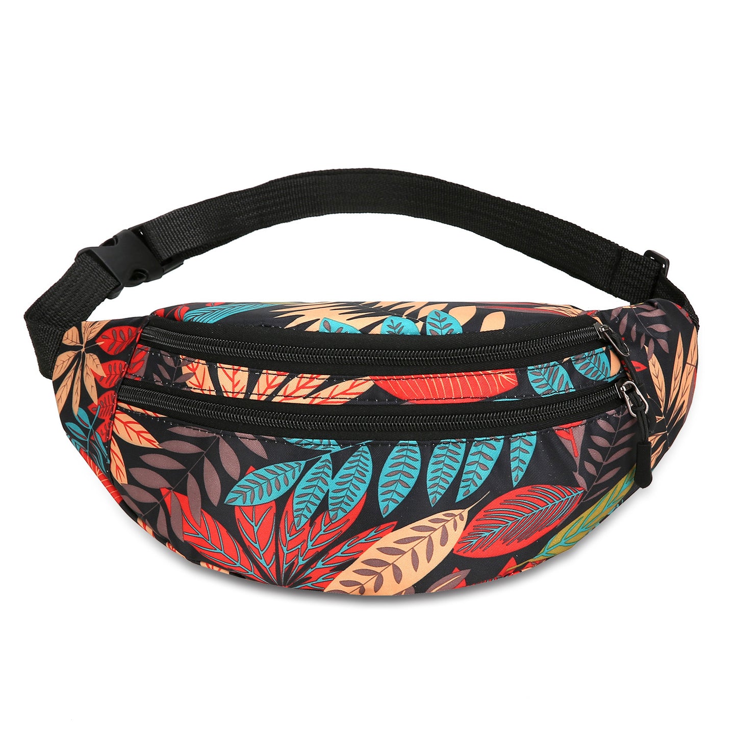 Floral Print Utility Fanny Pack Acalora