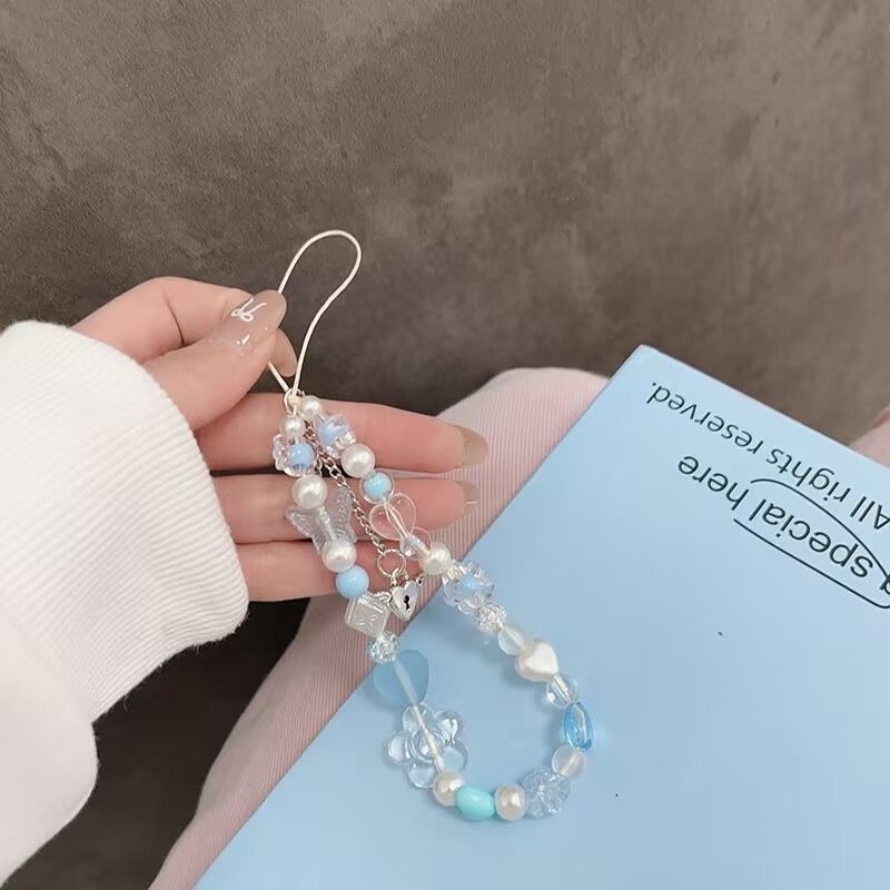 Decorative Beaded Phone Charm Acalora