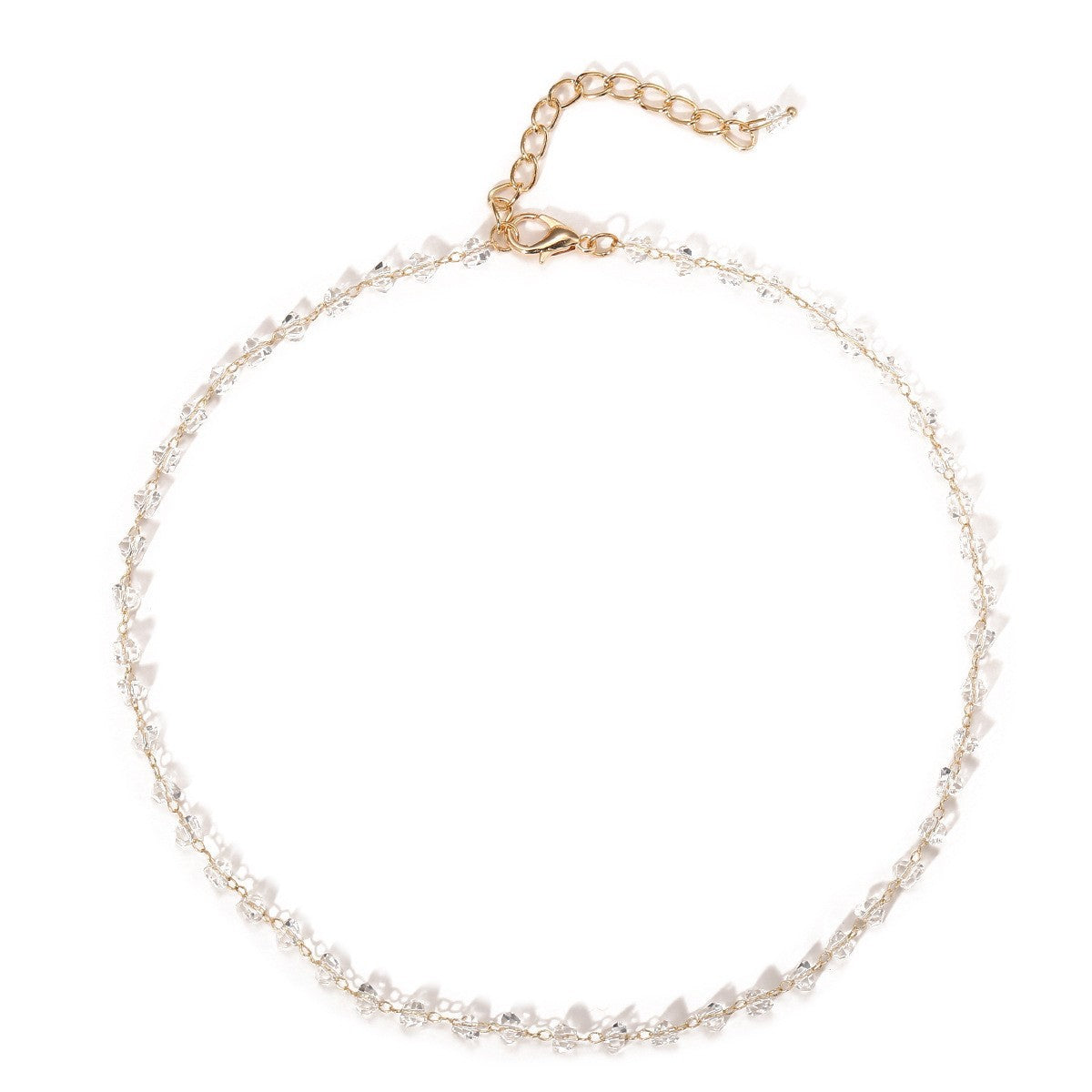 Elegant Pearl and Chain Anklet Acalora