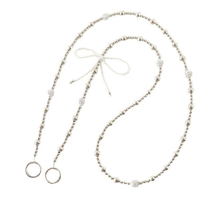 Elegant Beaded Eyewear Chain Acalora