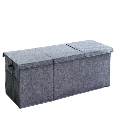Robust storage chest with removable lid and carrying handles Acalora