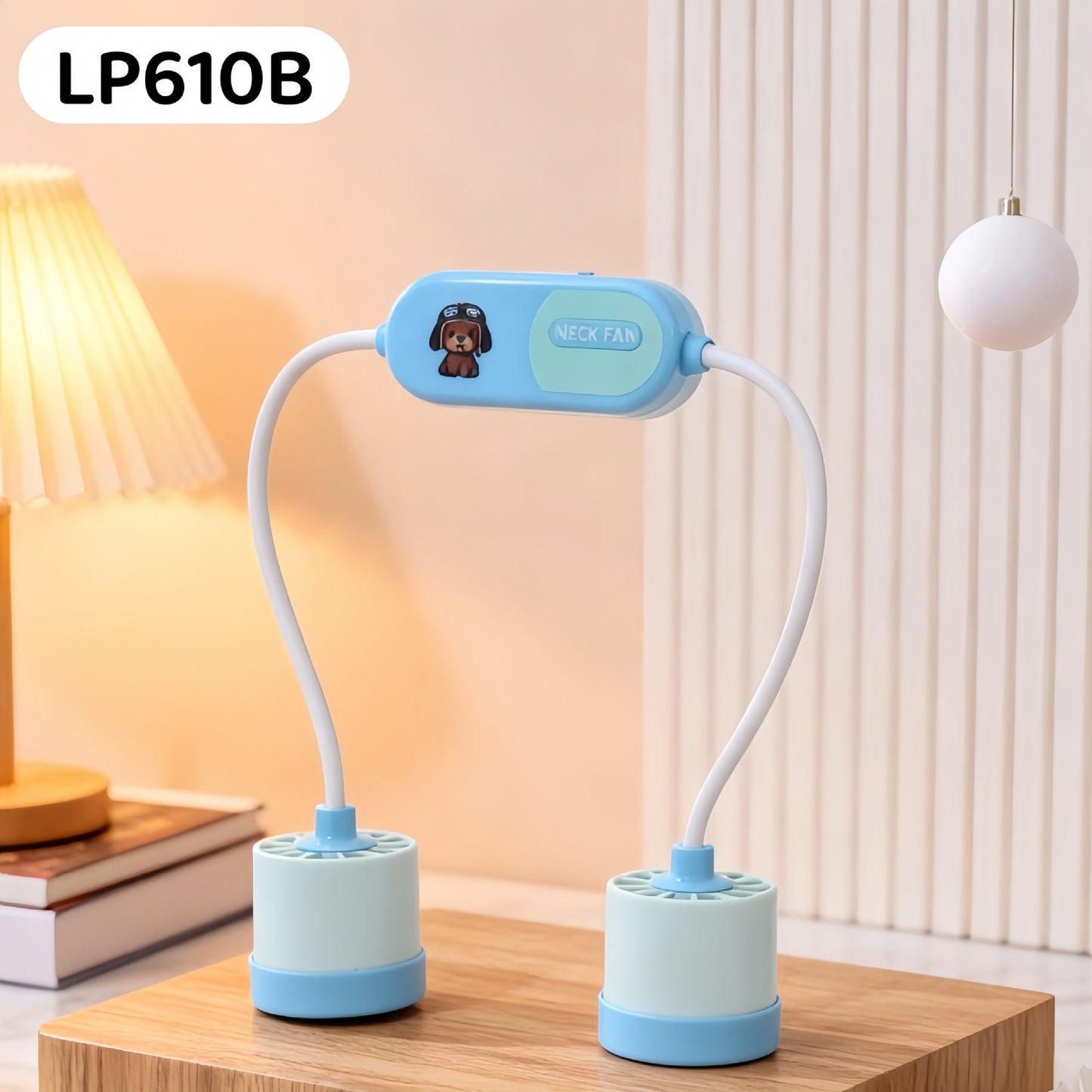 Women's Portable Neck Fan with Flexible Structure Karnz