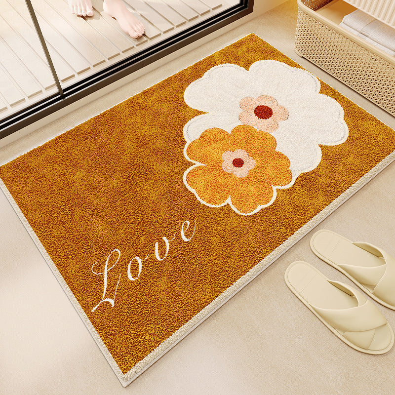 Soft Textured Bathroom Rug