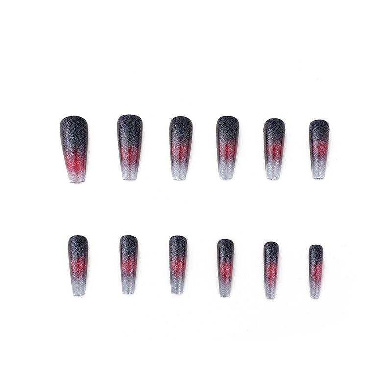 Glamorous artificial nails with gradient Acalora