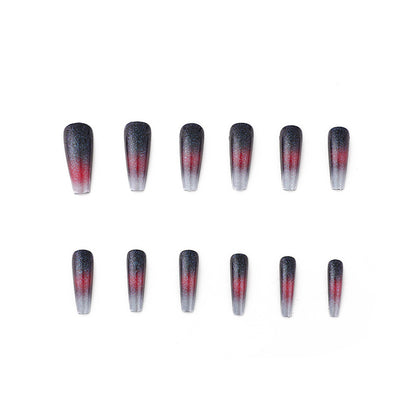 Glamorous artificial nails with gradient Acalora