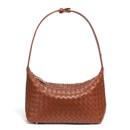 Woven Leather Handbag Acalora
