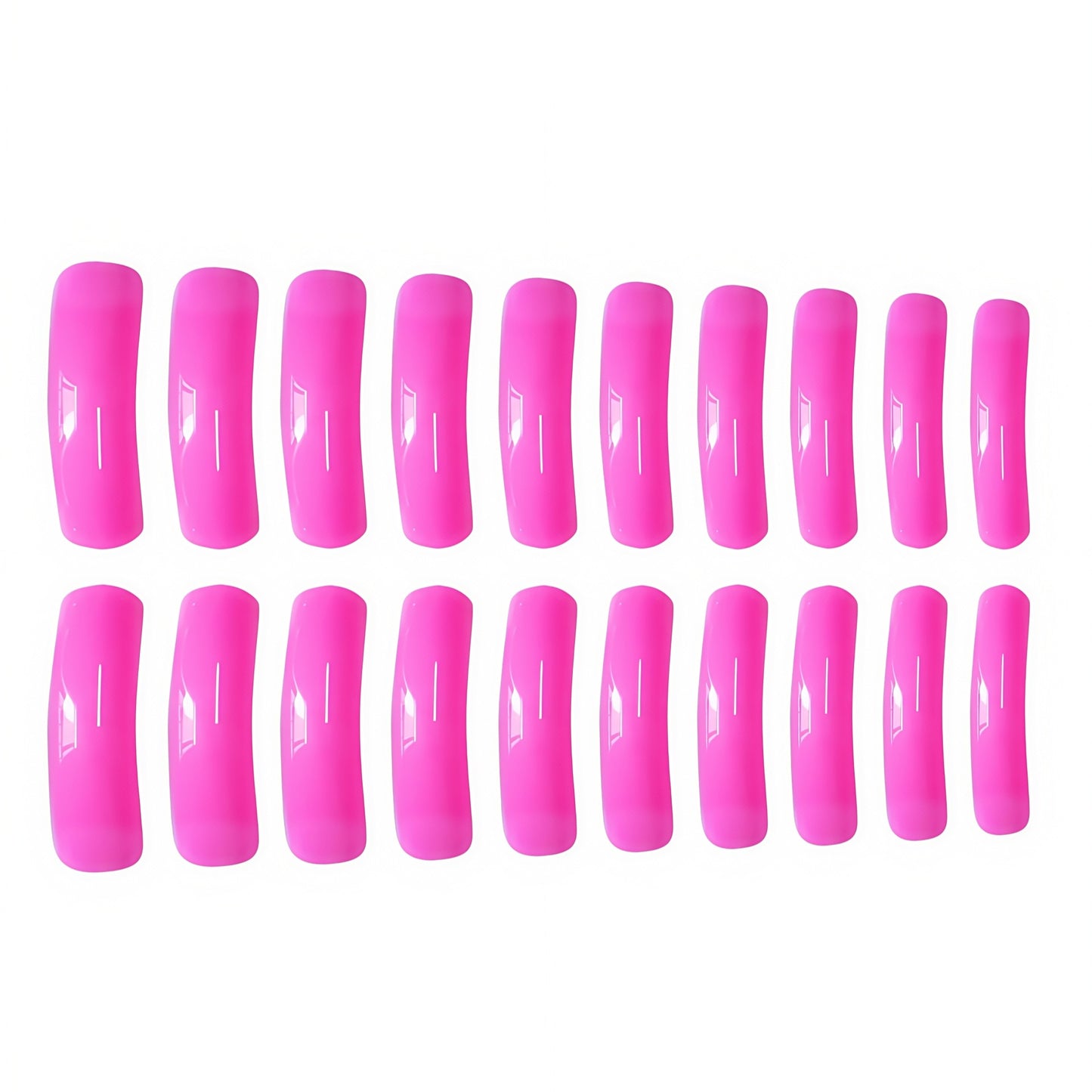 Stylish Sculpted Long Press-On Nails Acalora