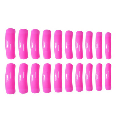 Stylish Sculpted Long Press-On Nails Acalora
