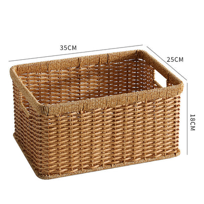 Unisex Practical Storage Basket with Open Handles Karnz