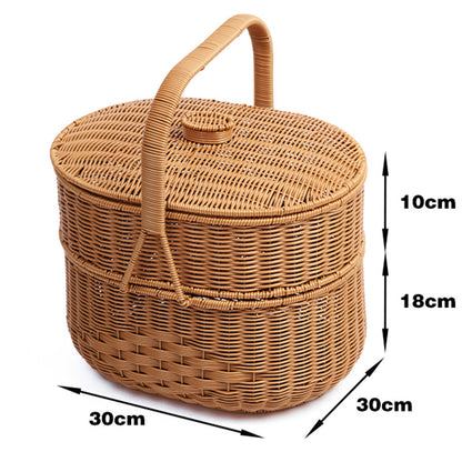 Large Woven Storage Basket Acalora