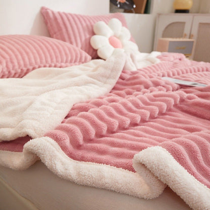 Plush Comfort Throw Blanket