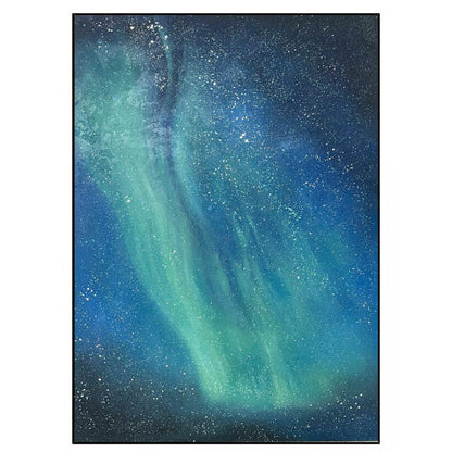 Celestial Northern Lights Canvas Artwork