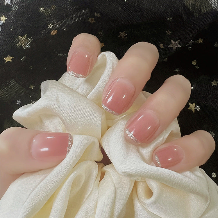 Stylish Shimmering Press-On Nail Tips Acalora