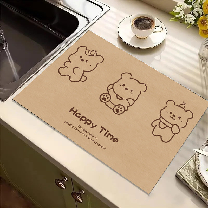 Cute Cartoon Dog Kitchen Mat Acalora