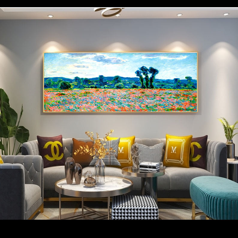 Large Landscape Framed Canvas Art
