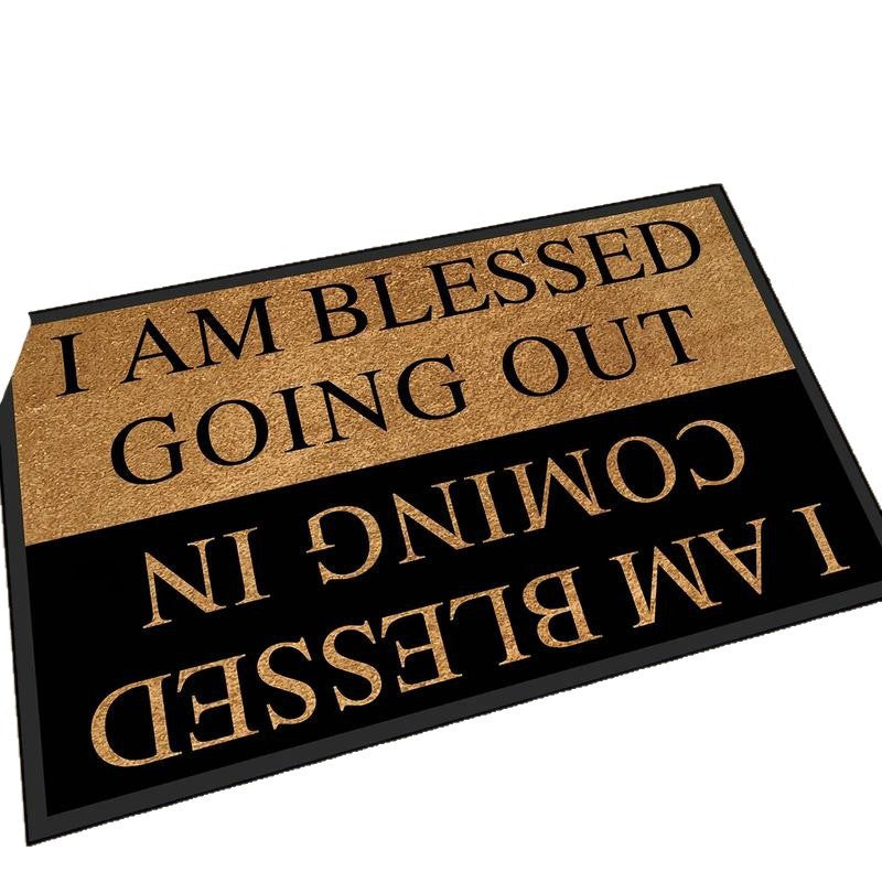 Cartoon-Themed Doormat