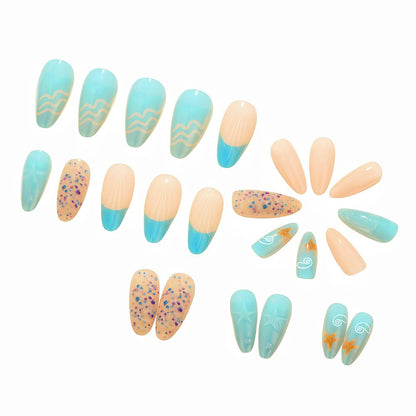 Creative artificial nails in maritime design Acalora