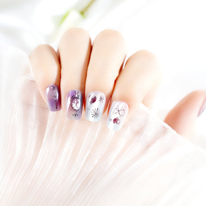 Premium Artistic Press-On Nail Set Acalora