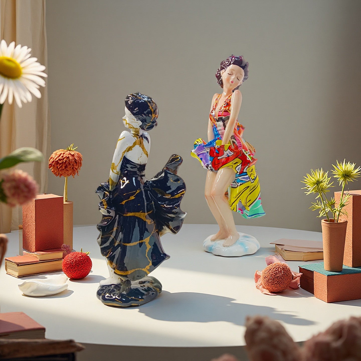 Artistic figure with beach design Acalora