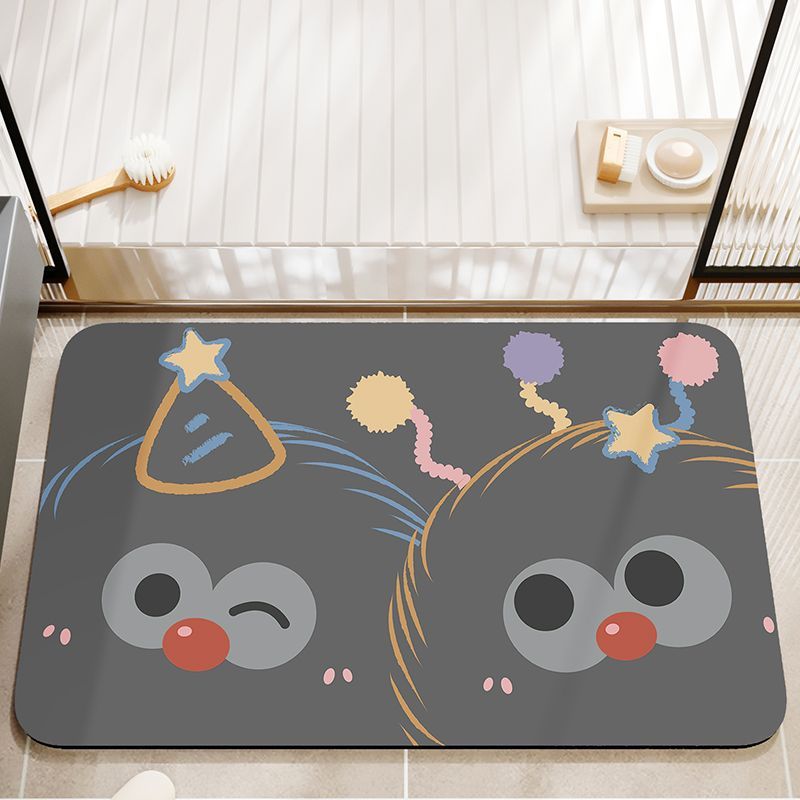 Cute Cartoon Animal Bath Mat