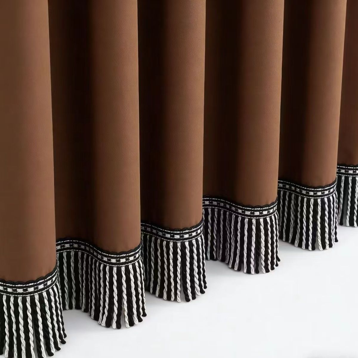 Noble curtain with fringe trim Acalora
