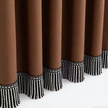 Noble curtain with fringe trim Acalora