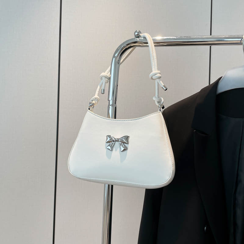 Elegant Bow Detail Crossbody Bag Acalora