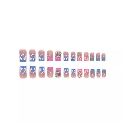 Decorative 3D Press-On Toenail Art Acalora