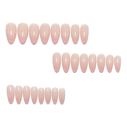Nail design with French tip Acalora