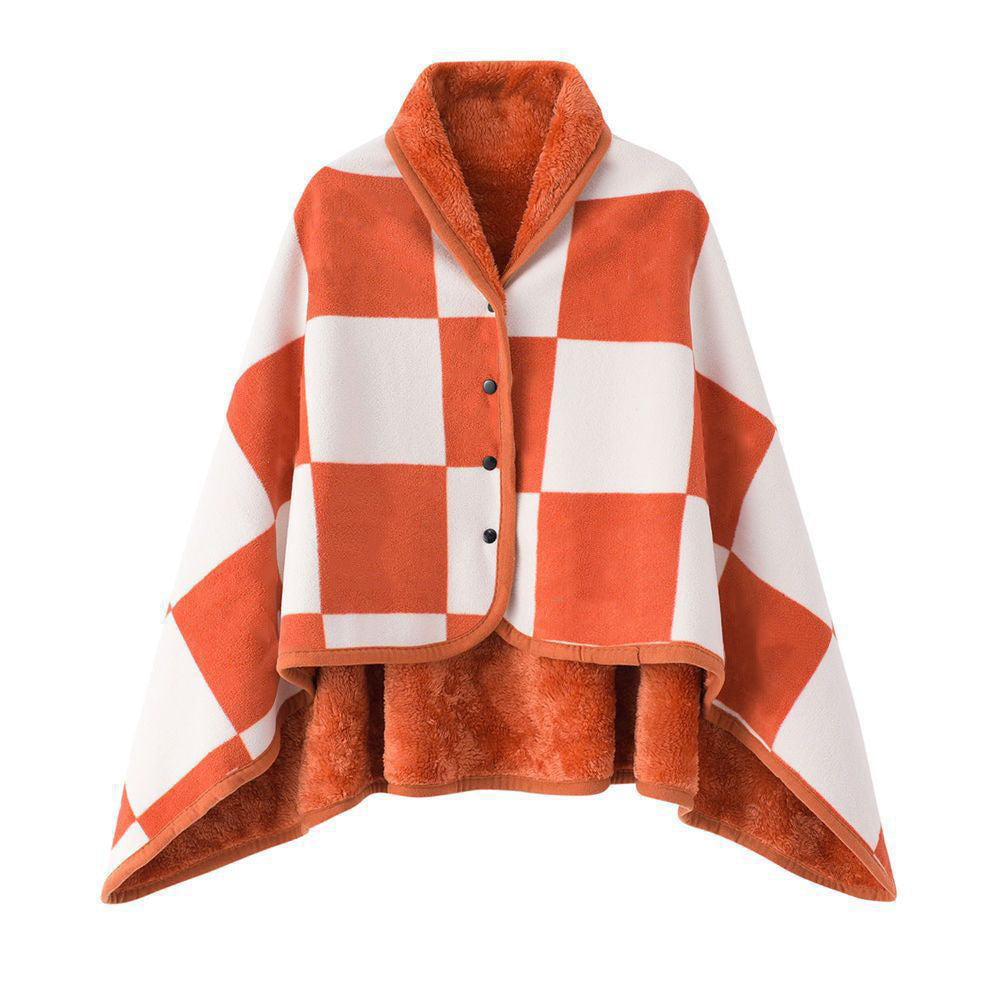 Ladies elegant warmkeeping poncho blanket Bowlift