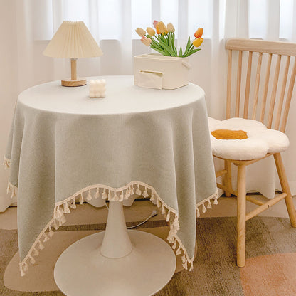 Decorative Fringed Table Cover