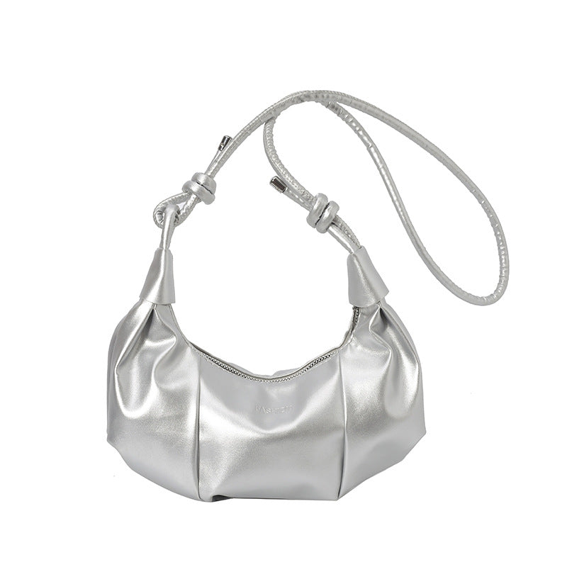 Stylish Pleated Shoulder Bag Acalora