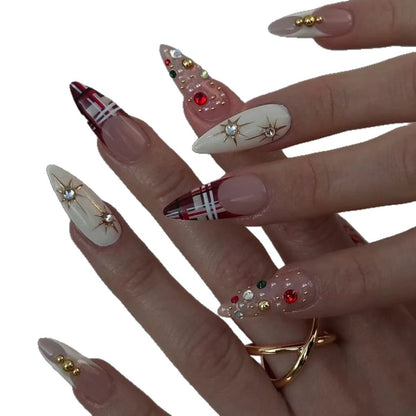 Artistic Stiletto Press-On Nail Set Acalora