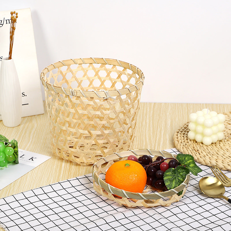Decorative Handwoven Serving Tray Acalora