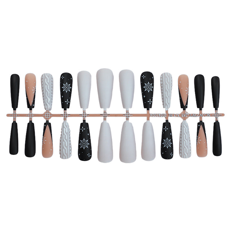 Artistic Press-On Nail Design Set Acalora