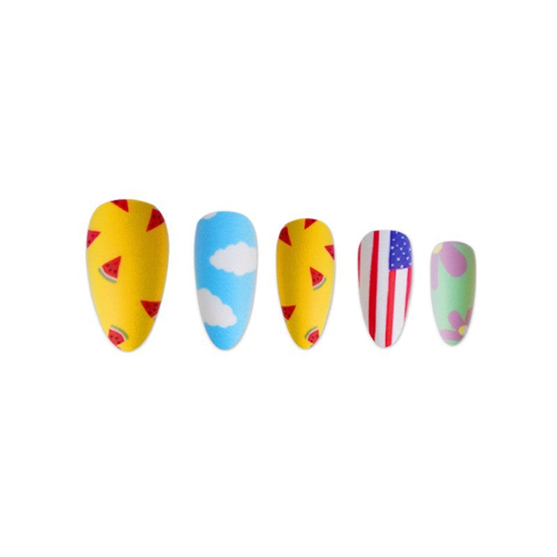 Creative Themed Press-On Nail Set Acalora