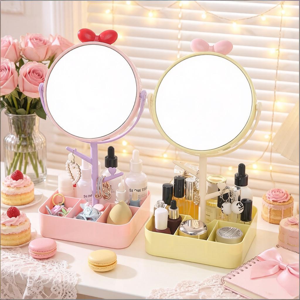 Creative Desktop Makeup Organizer